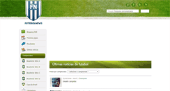 Desktop Screenshot of infofutebol.com